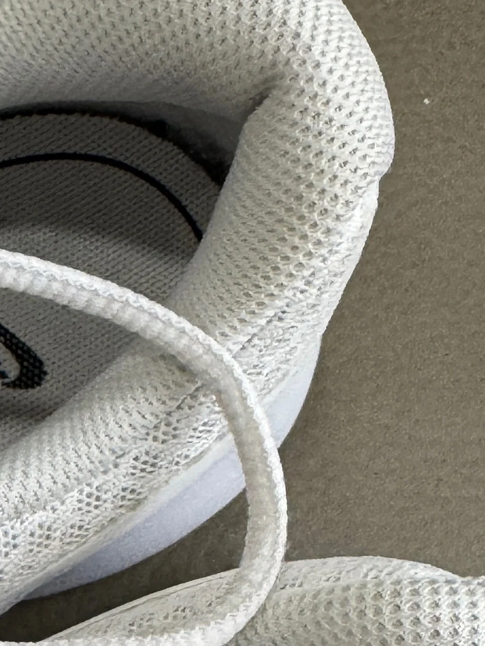 Nike White Mesh Athletic Sneakers